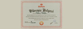 Modoko Security Certificate